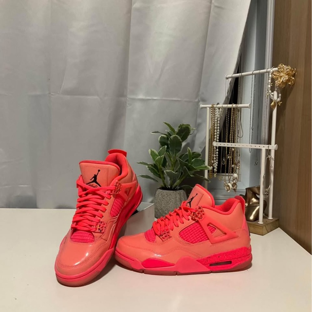 Jordan Women's Sneakers in Bright Pink